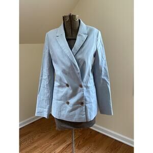 Banana Republic Light Blue Blazer - Size 00 - Petite